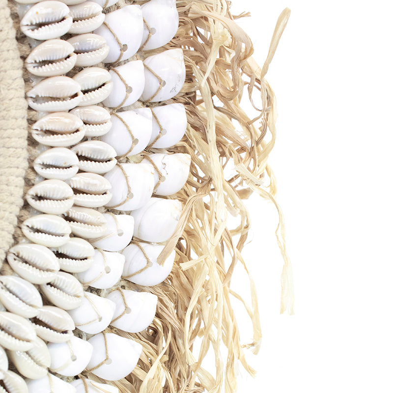 Collar caracolas y mendong con stand